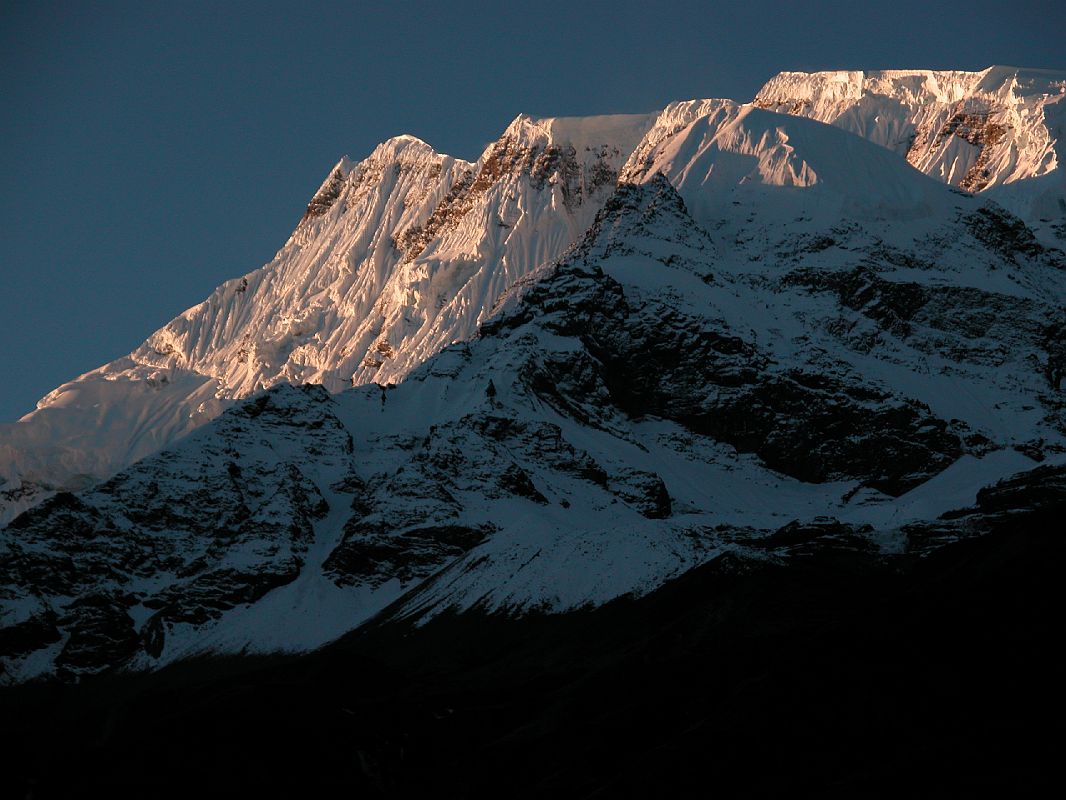 Annapurna 13 02 Annapurna III Sunrise From Manang